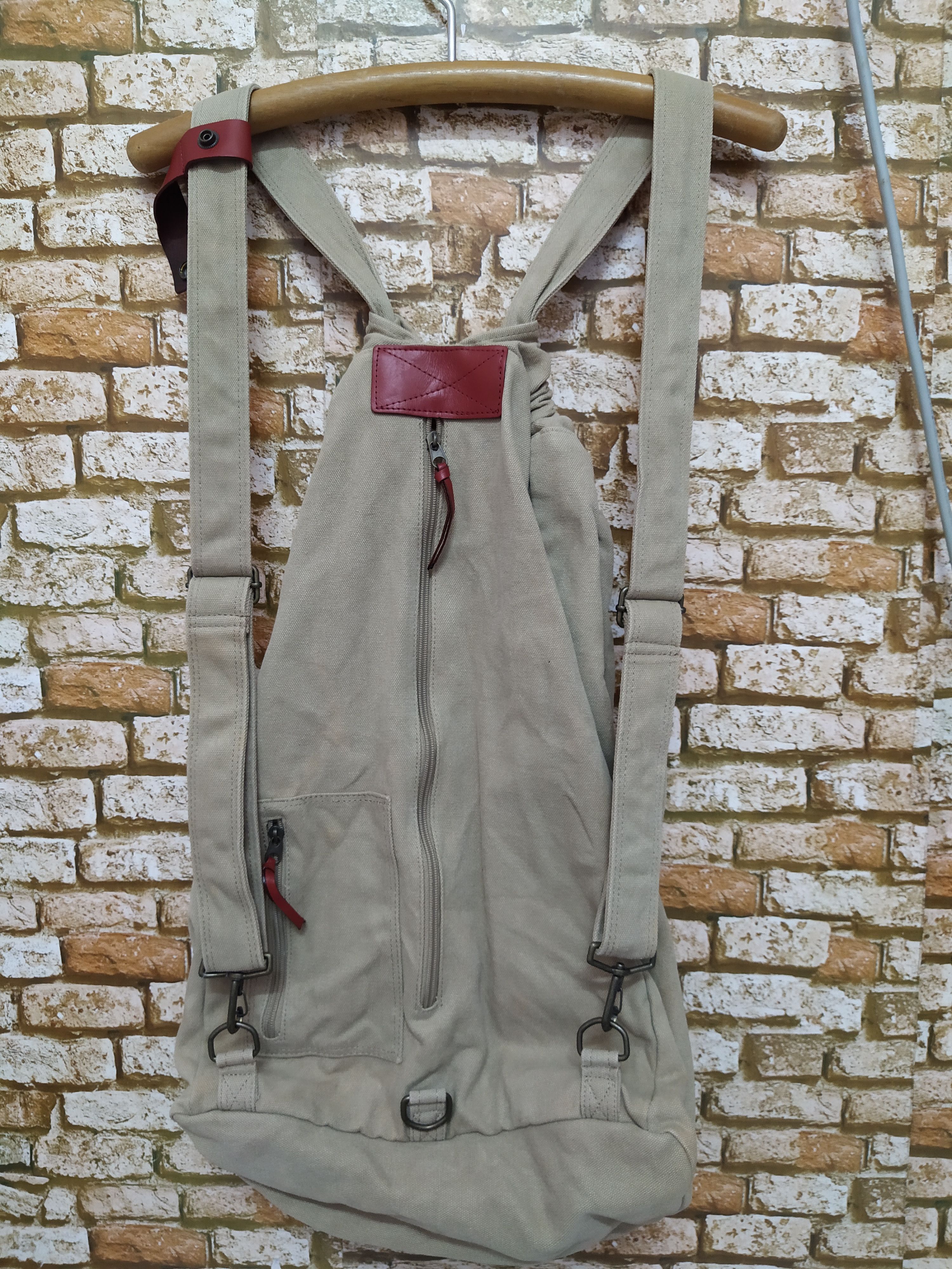 Designer SUPER MALERIDS LEATHER HARD CANVAS BAG (B301) Size ONE SIZE - 5 Thumbnail