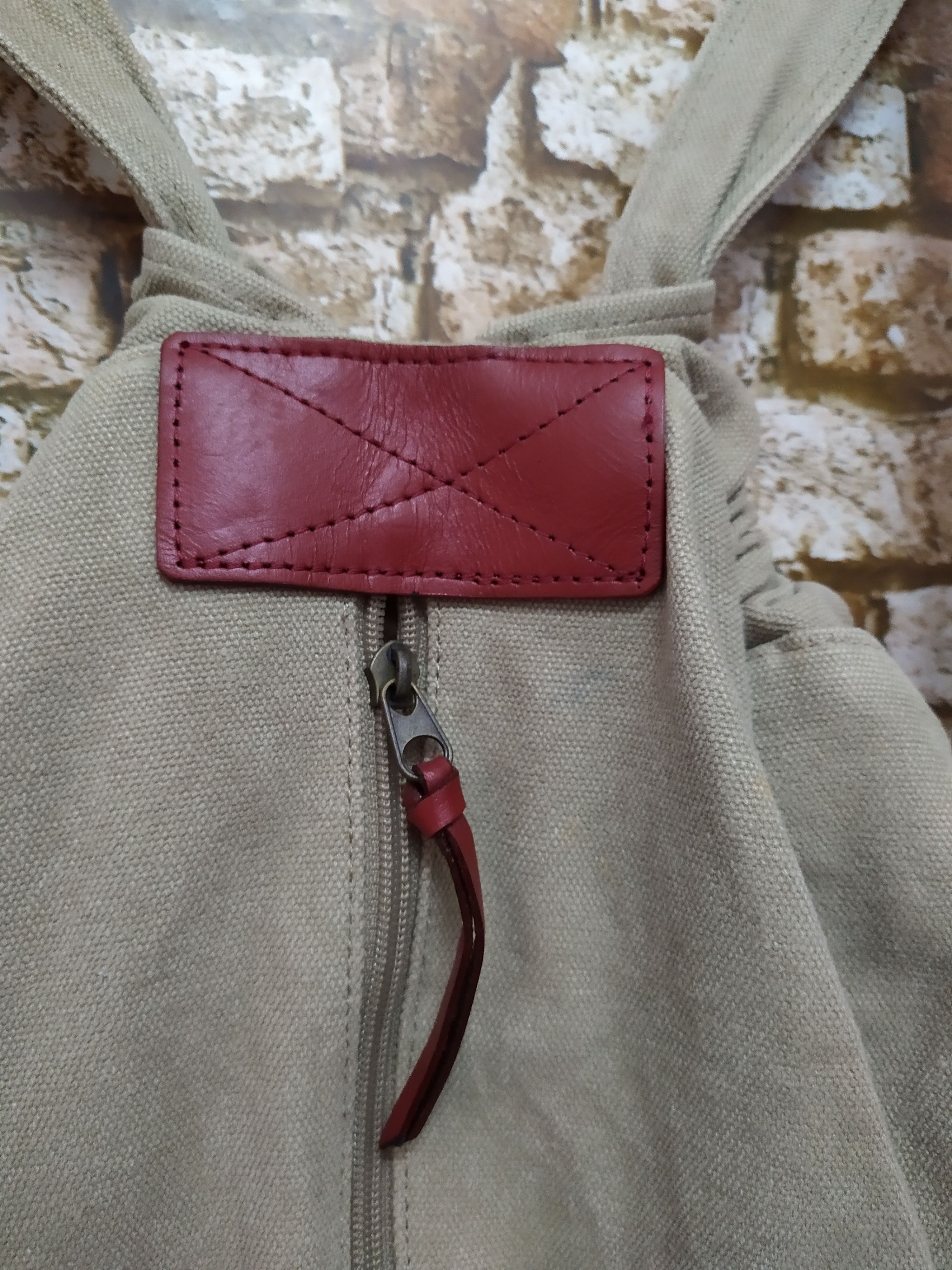 Designer SUPER MALERIDS LEATHER HARD CANVAS BAG (B301) Size ONE SIZE - 7 Thumbnail