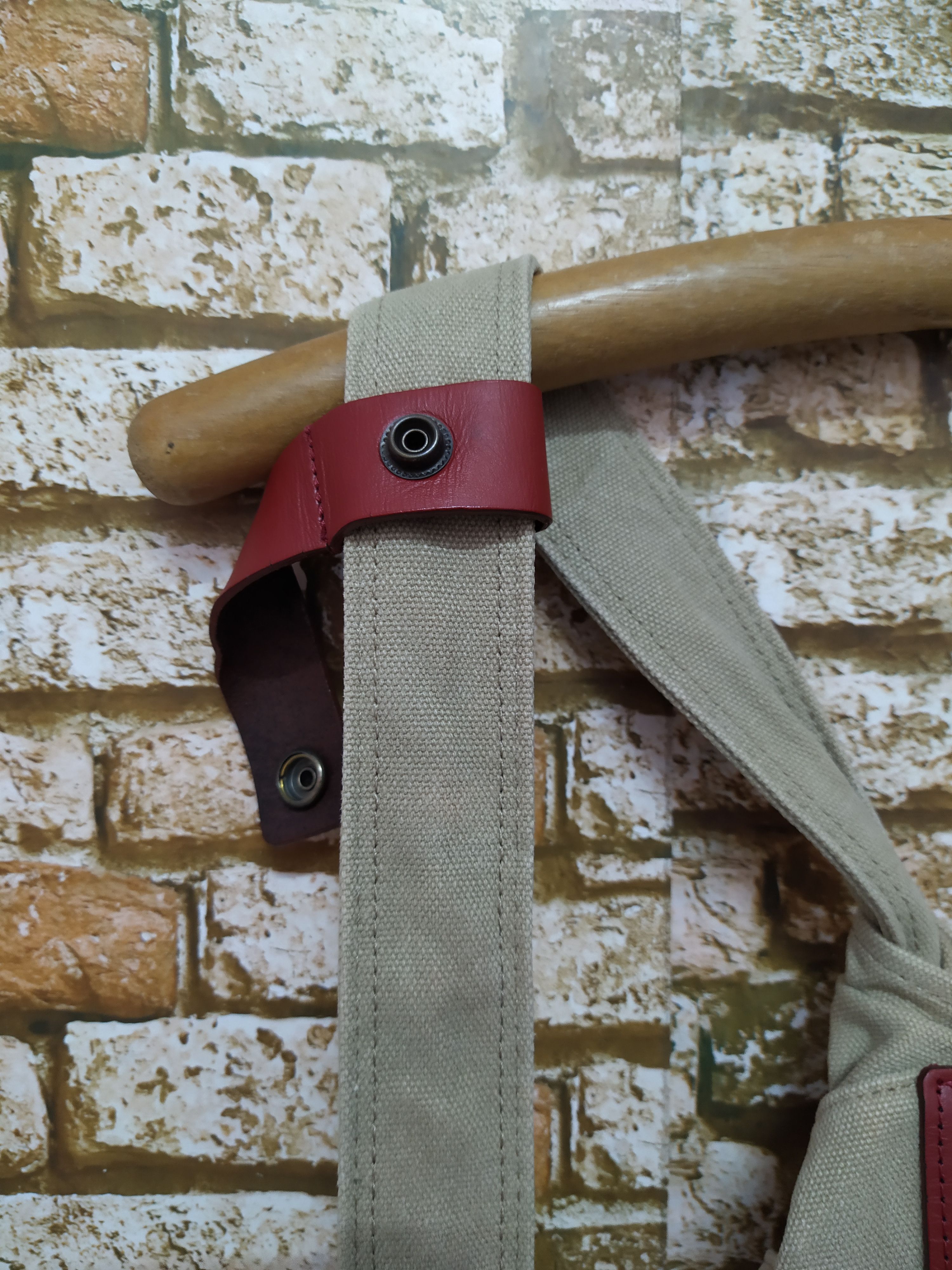 Designer SUPER MALERIDS LEATHER HARD CANVAS BAG (B301) Size ONE SIZE - 6 Thumbnail