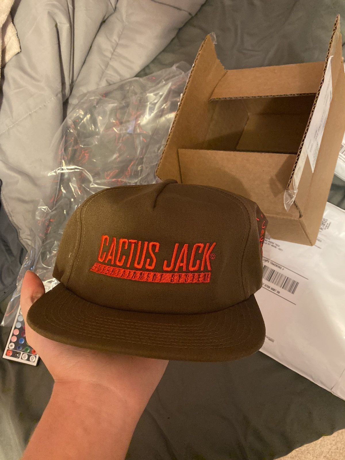 Travis Scott CACTI Logo 5-Panel Cap（Home | Plaza Del Caribe