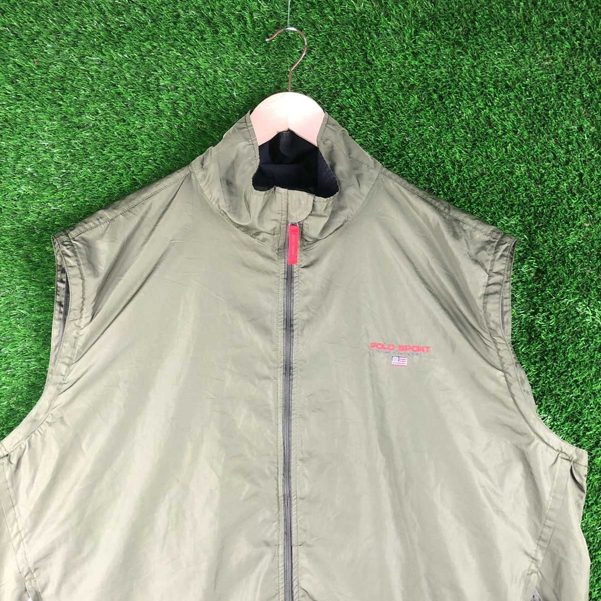 Polo Ralph Lauren Polo Sport Windbreaker Vest Size US XL / EU 56 / 4 - 3 Thumbnail