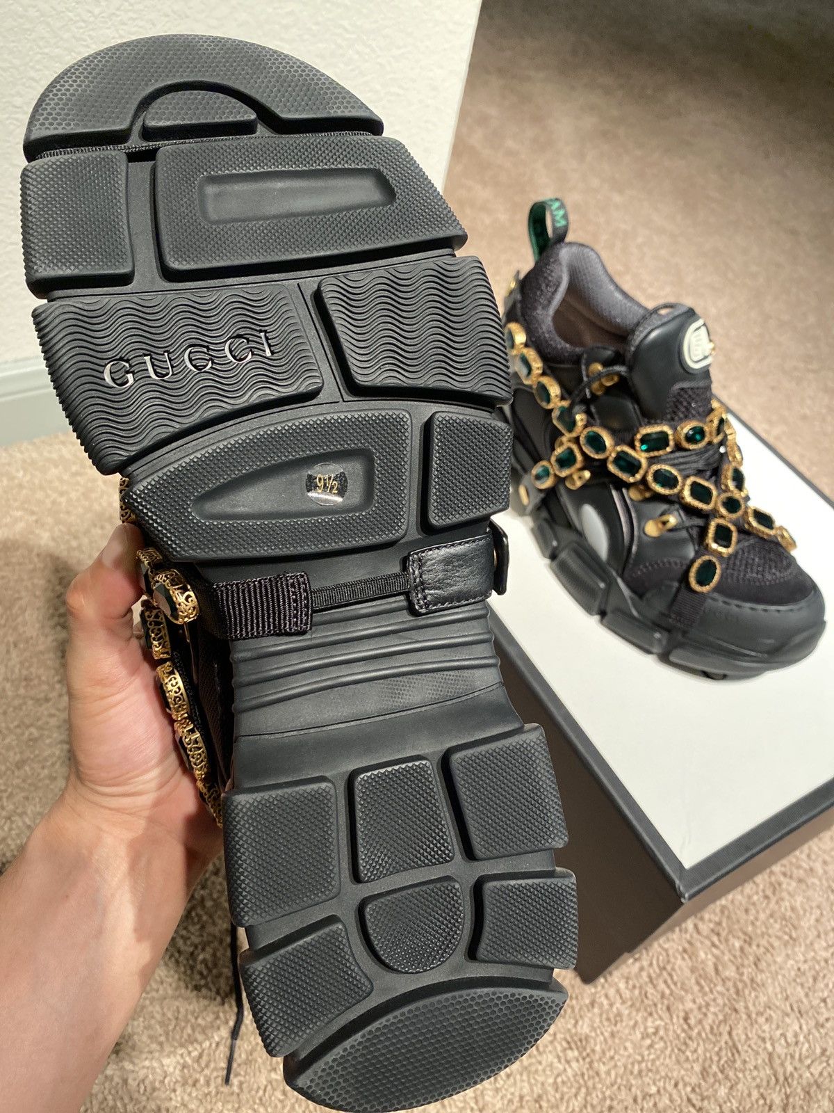 Gucci Gucci Flash Trek Sneakers Size US 9.5 / EU 42-43 - 7 Thumbnail