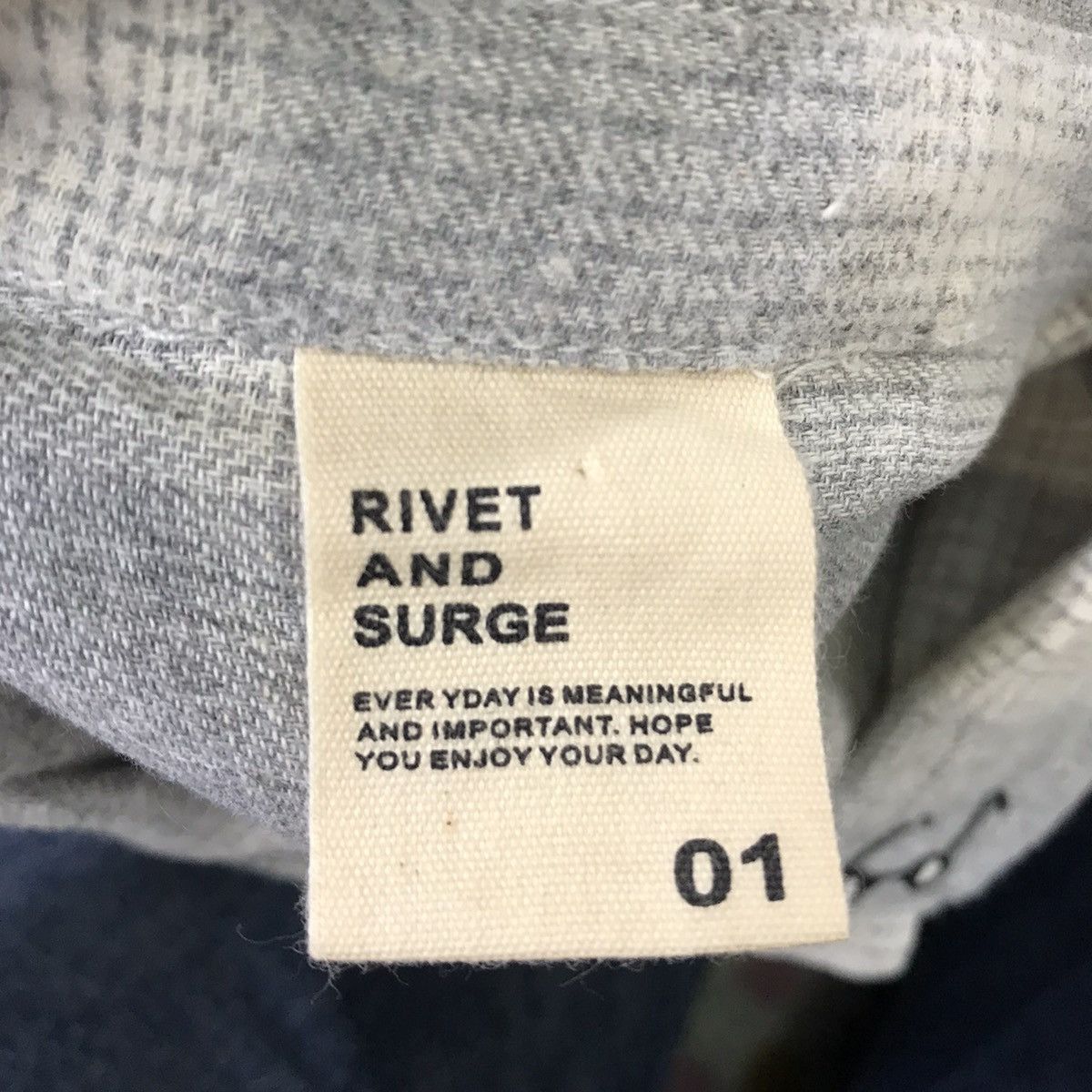Japanese Brand Japanese Brand Rivet And Surge Plaid Pop Art Shirt Size US M / EU 48-50 / 2 - 4 Thumbnail