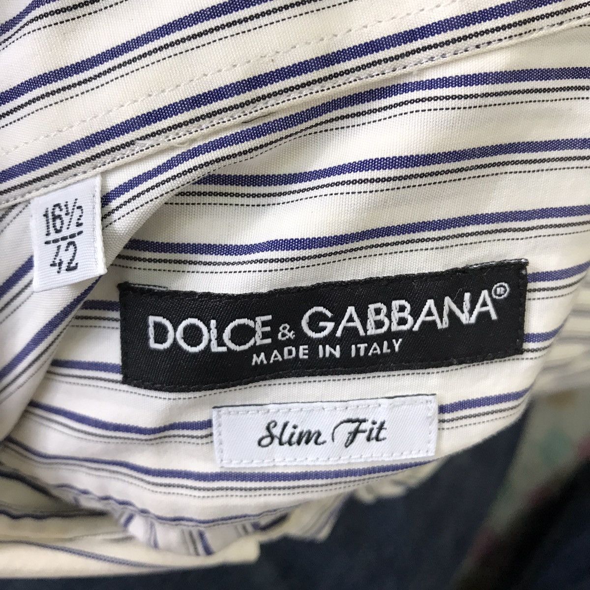 Dolce & Gabbana Dolce And Gabbana Double Wrists Long Sleeve Shirt Size US S / EU 44-46 / 1 - 5 Thumbnail