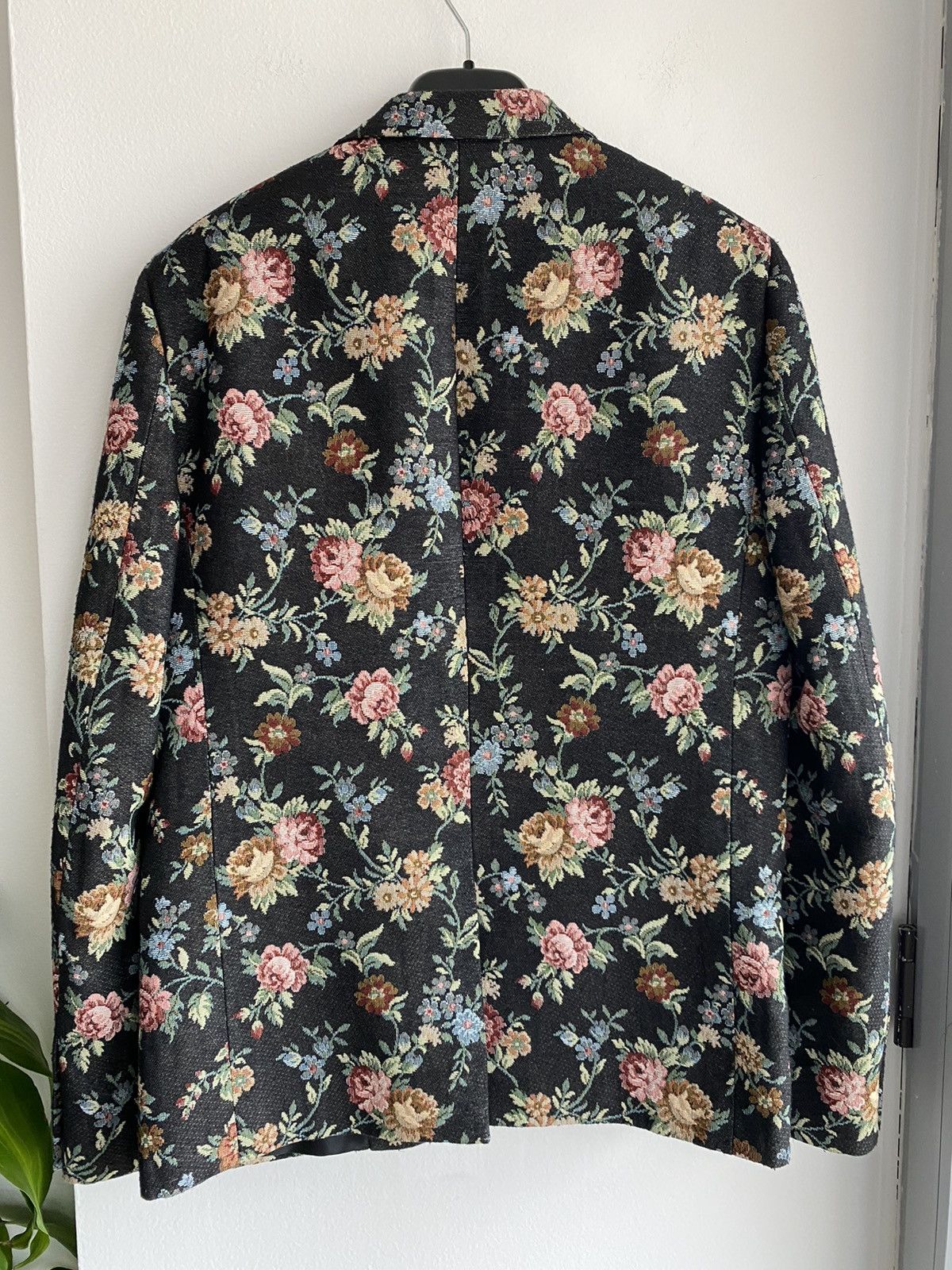 Hedi Slimane × Saint Laurent Paris SLP SS15 Hedi Pysch Rock Runway Flower Blazer Jacket EU52 Size US L / EU 52-54 / 3 - 3 Thumbnail