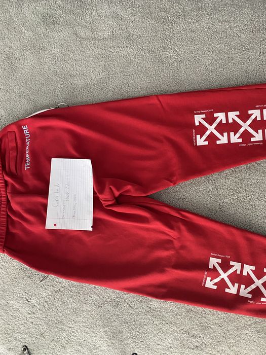 Off-White Off White Mona Lisa Sweatpants | Grailed