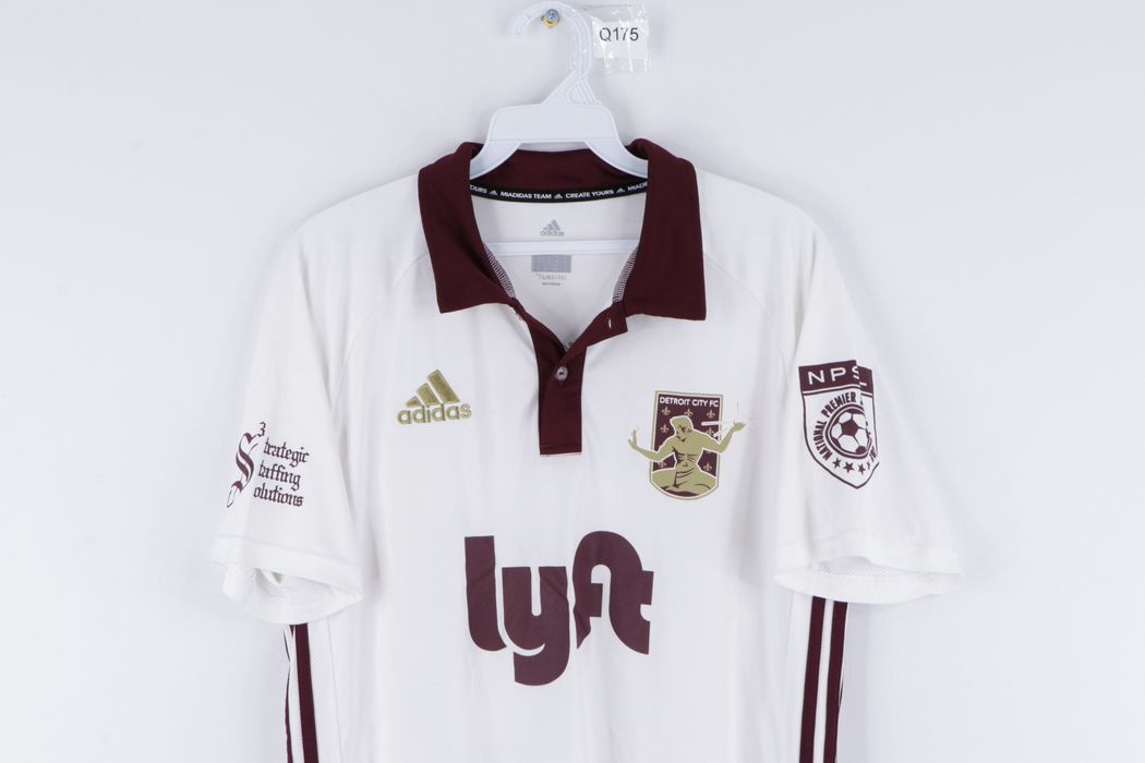 Adidas Adidas Climacool Detroit City FC DCFC Soccer Jersey Shirt | Grailed