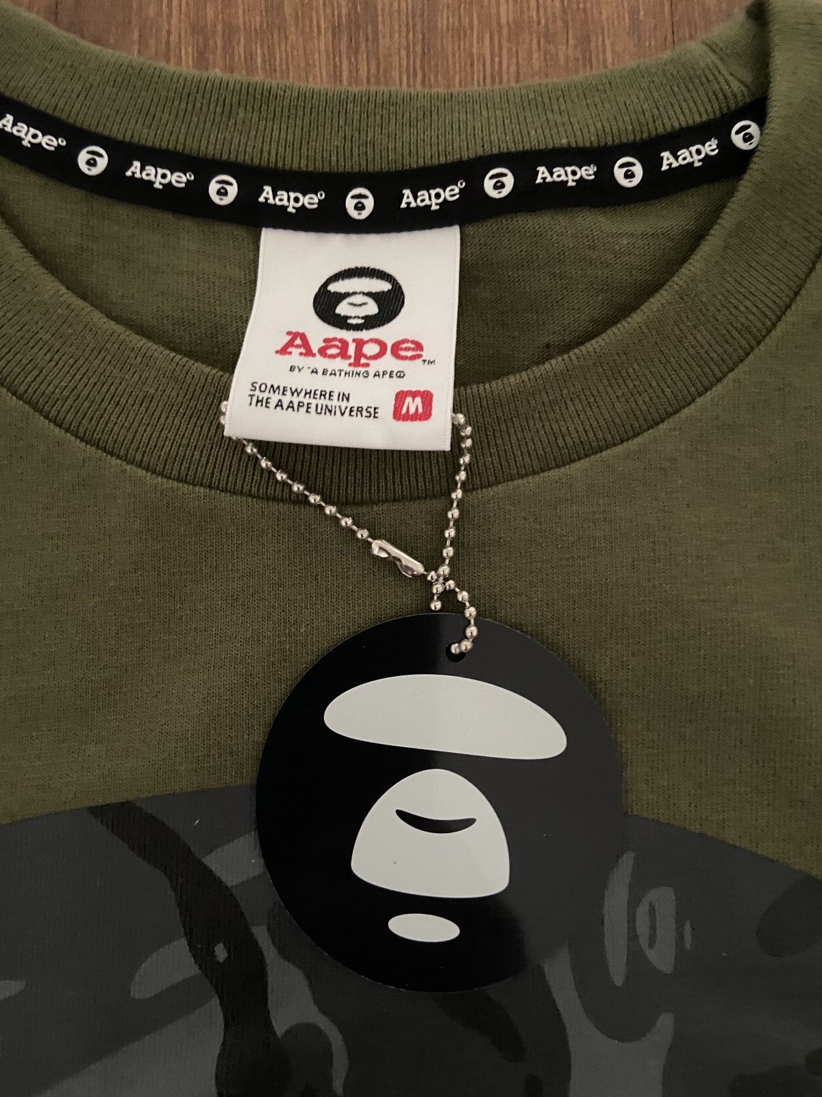 Aape grey camo / ape head / dead stock Size US M / EU 48-50 / 2 - 4 Thumbnail