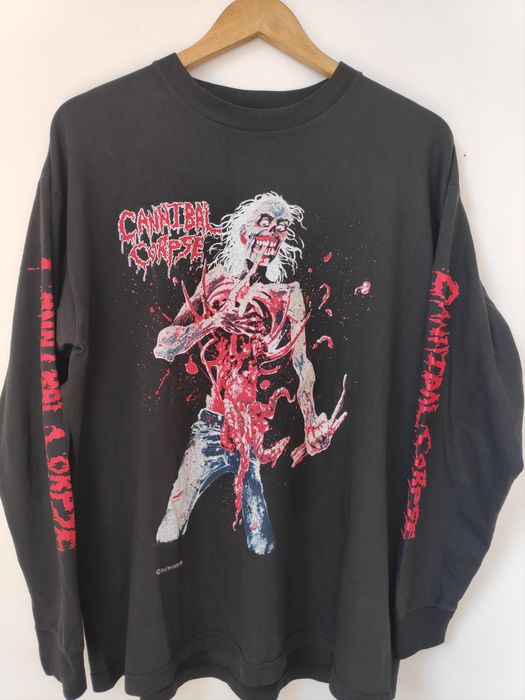 Vintage Vintage 90s shirt Cannibal Corpse Eaten Back To Life Album