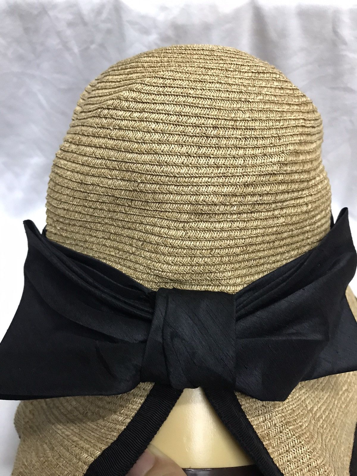 Lanvin Collection Ribbon Straw Hats