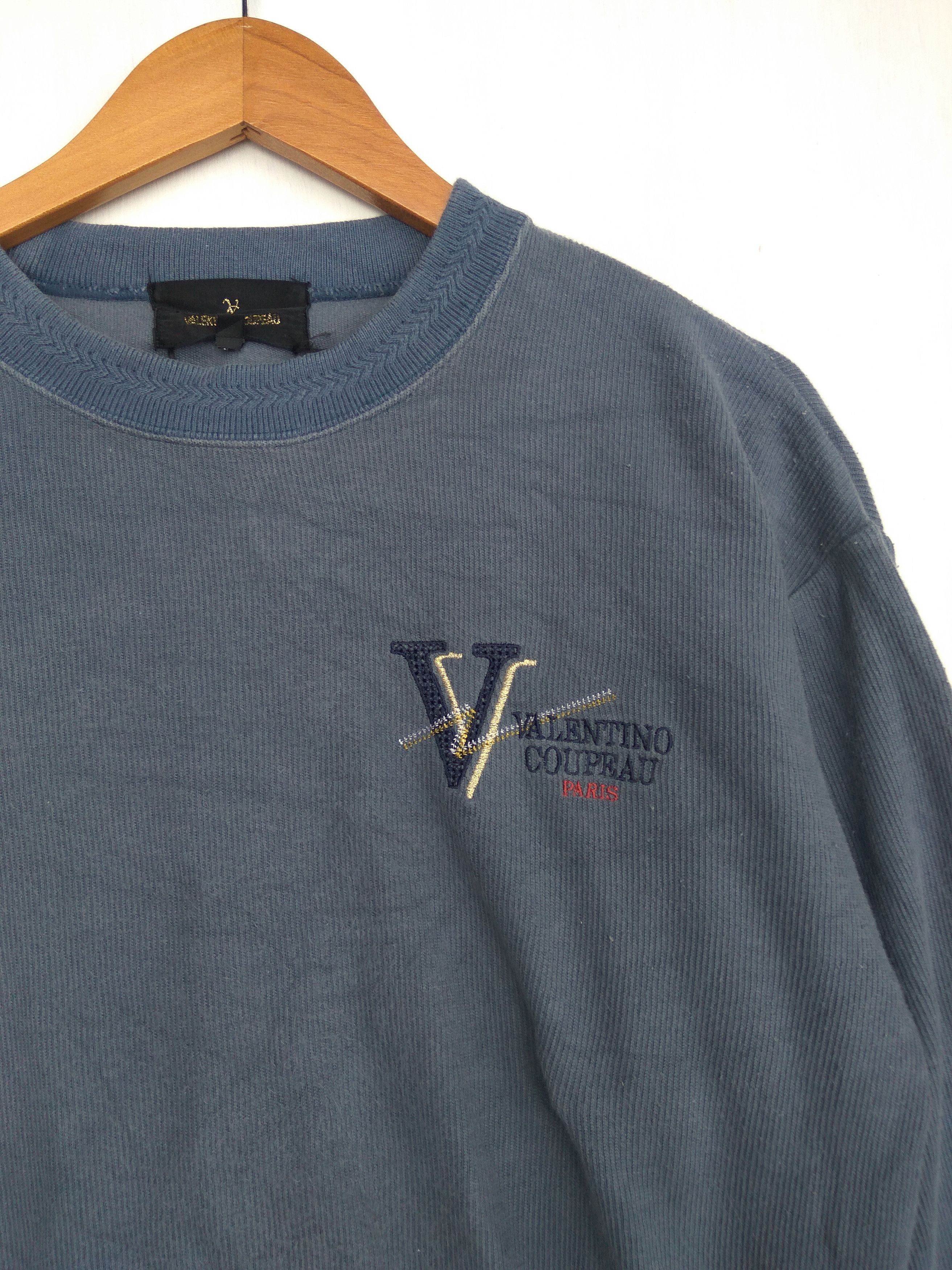 Valentino Vintage Valentino Coupeau Paris sweatshirt embroidery | Grailed