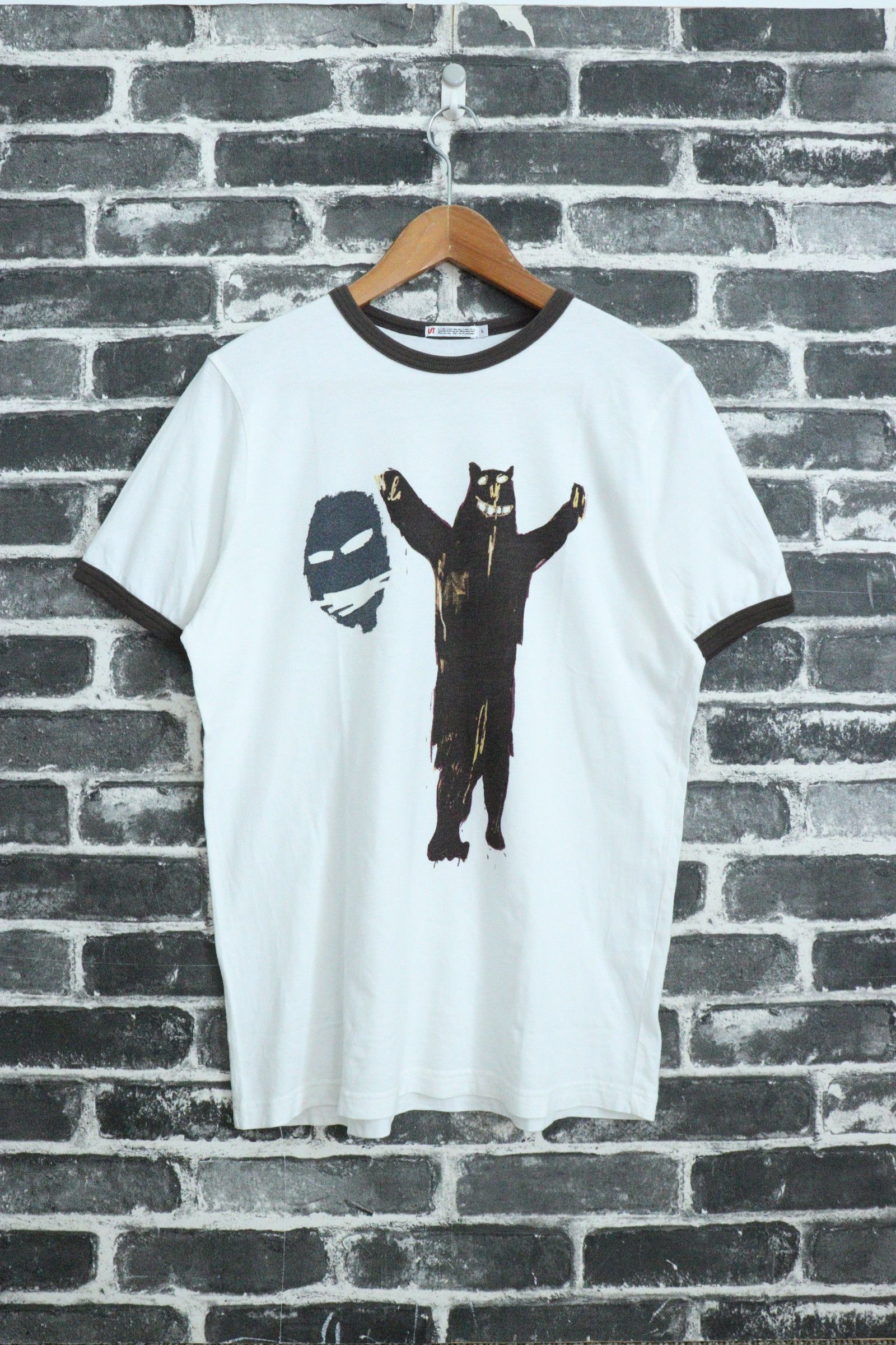 JEAN MICHEL Basquiat Tshirt Bear POP ART