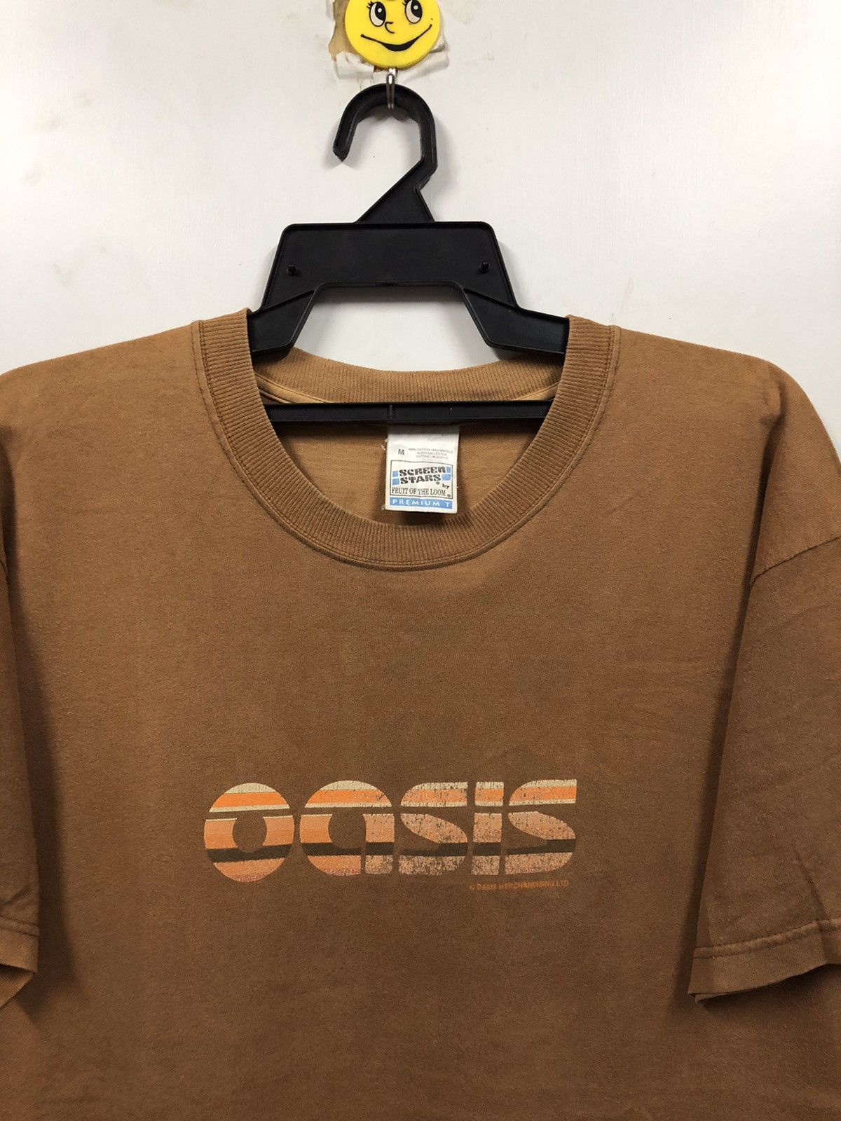 Band Tees × Vintage Vintage 90s Oasis Promo Sun Faded Tee Size US M / EU 48-50 / 2 - 3 Thumbnail