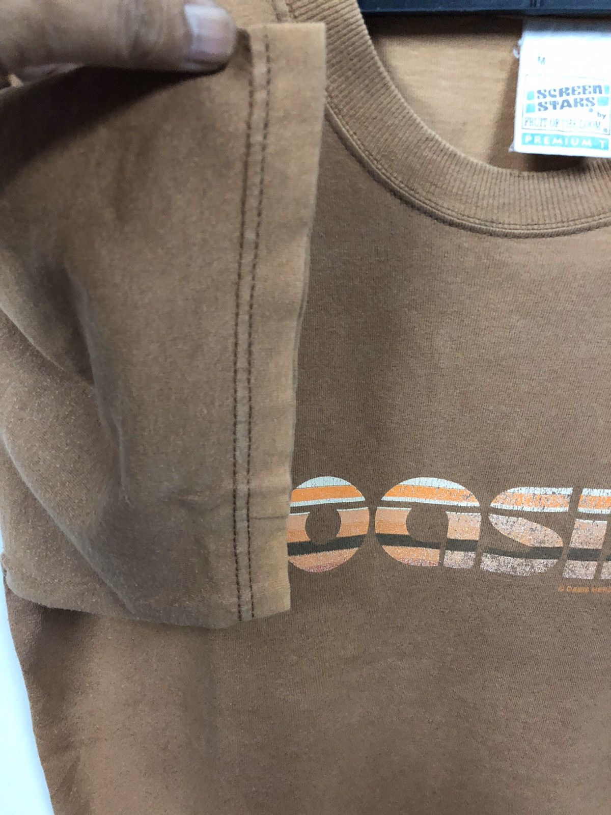 Band Tees × Vintage Vintage 90s Oasis Promo Sun Faded Tee Size US M / EU 48-50 / 2 - 6 Thumbnail