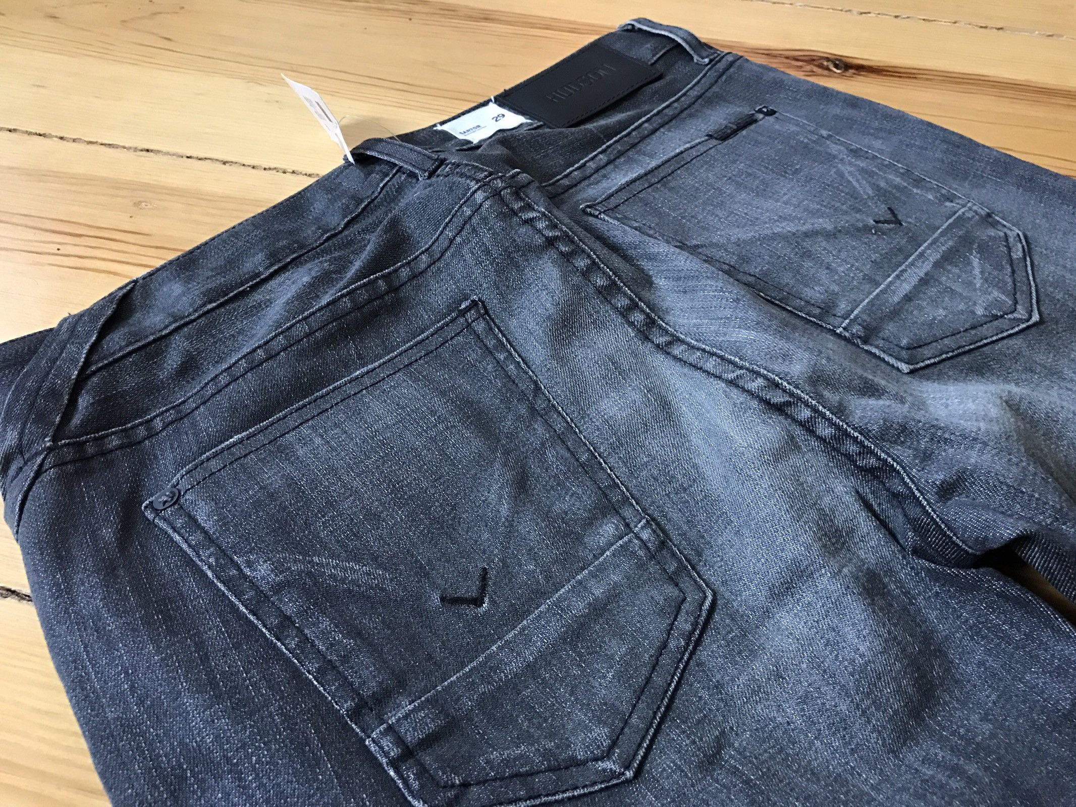 Hudson Sartor Slouchy Skinny Grey Size US 29 - 4 Thumbnail