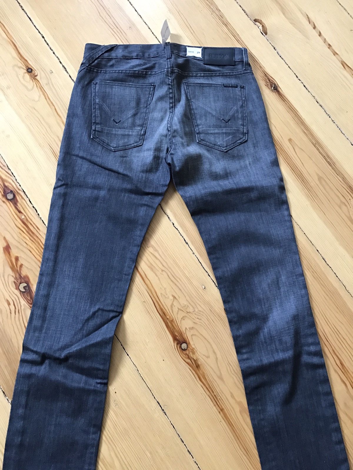 Hudson Sartor Slouchy Skinny Grey Size US 29 - 3 Thumbnail
