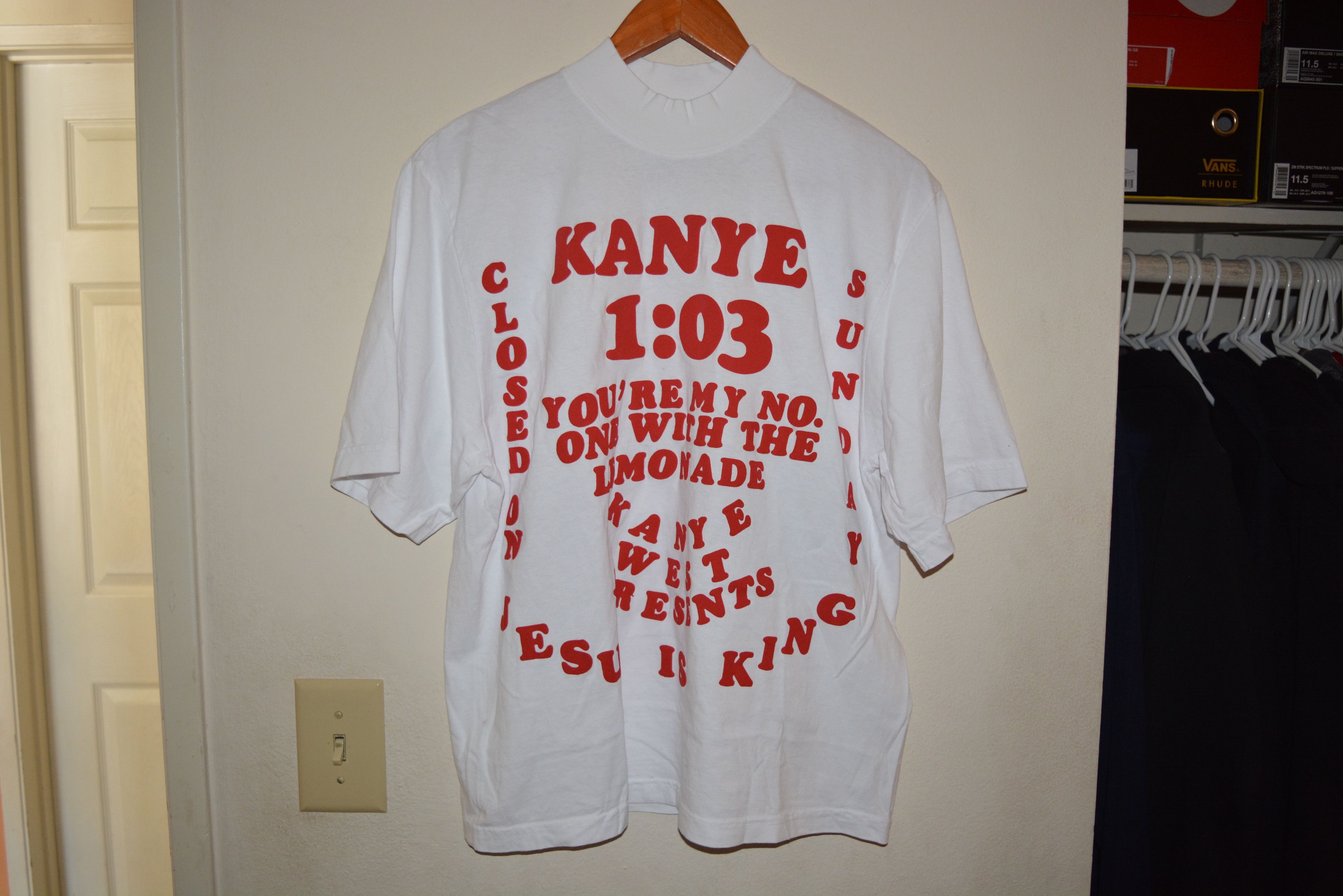 Cactus Plant Flea Market × Kanye West DS Kanye CPFM For JIK Jesus Is ...