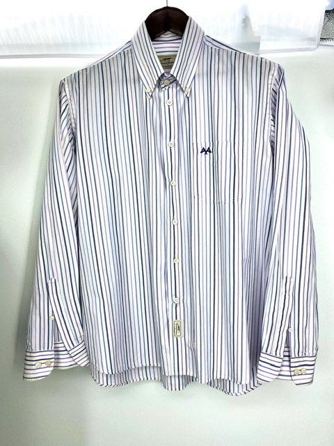 Burberry Tb Burberry striped shirt long sleeve size Xl cotton Size US XL / EU 56 / 4 - 5 Thumbnail