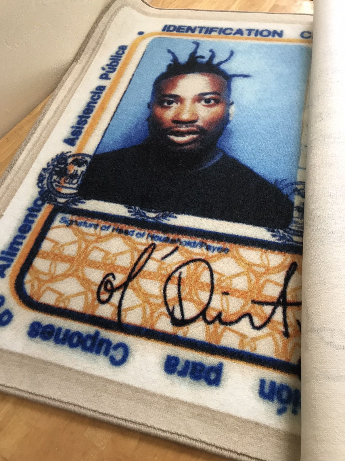 Supreme Ol' Dirty Bastard Rug SS19 Return to the 36 Chambers 100% Authentic  NEW