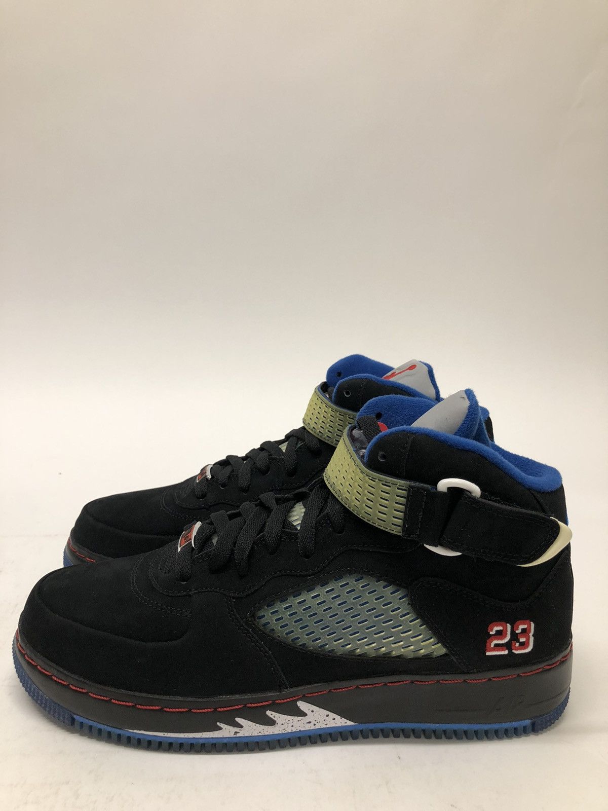 jordan fusion 5 red white blue