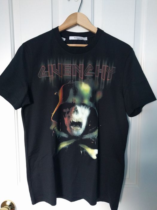 givenchy army skull t shirt