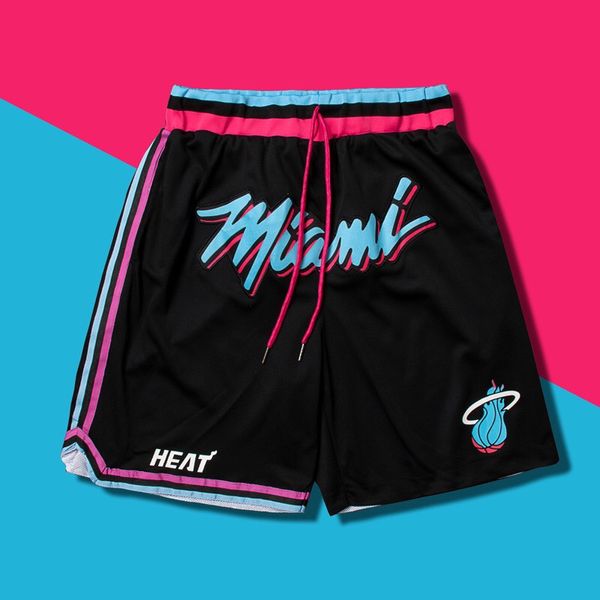 South beach miami heat hot sale shorts