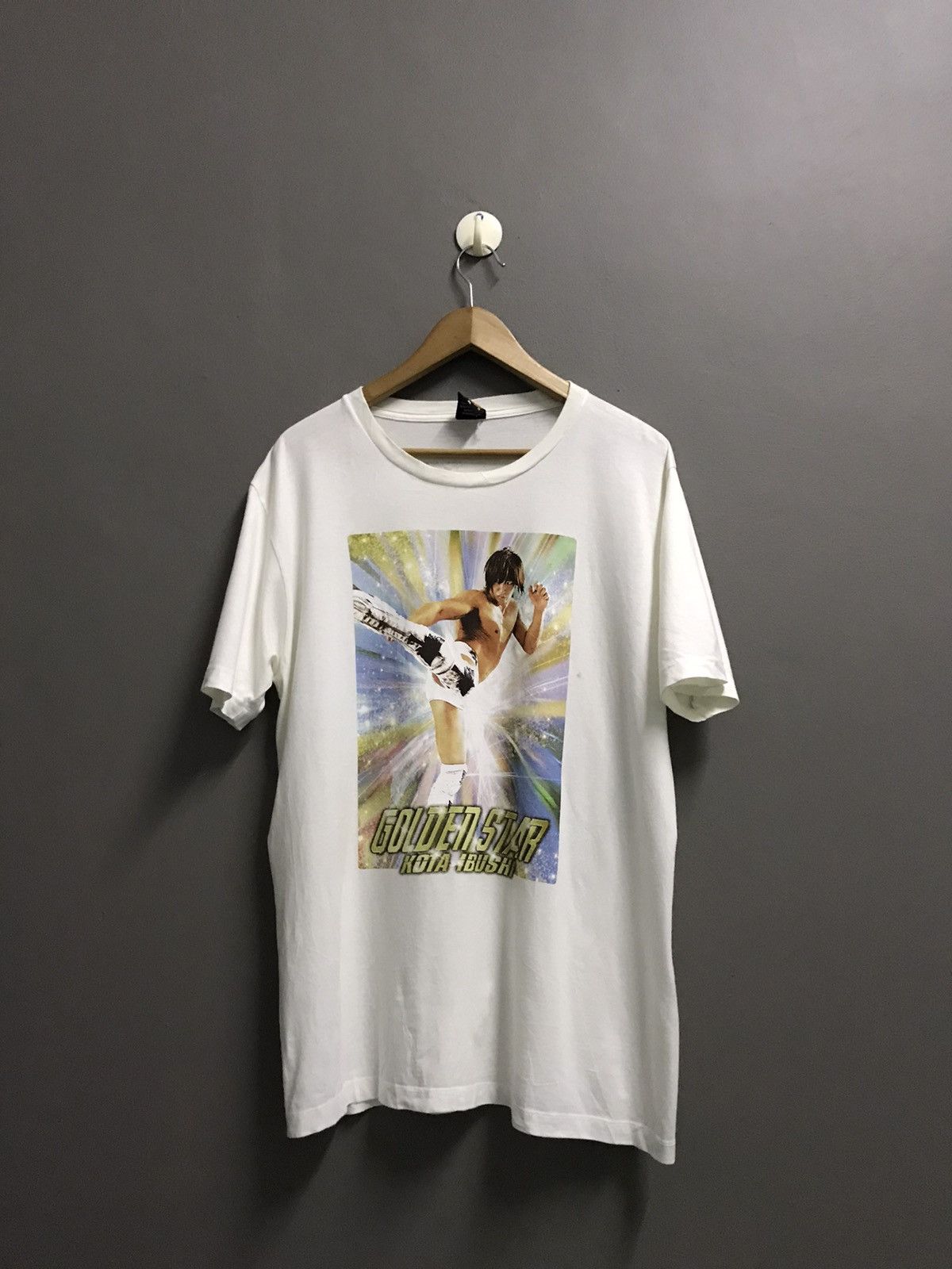 Vintage VINTAGE KING OF PRO WRESTLING CARD GAMES KOTA IBUSHI T SHIRT