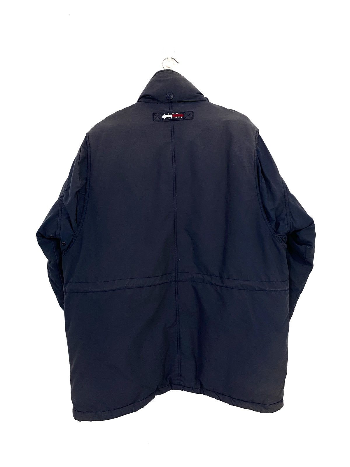 Tommy Hilfiger Vintage Tommy Hilfiger Puffer Parka Jacket Four PocketDesign Size US L / EU 52-54 / 3 - 2 Thumbnail