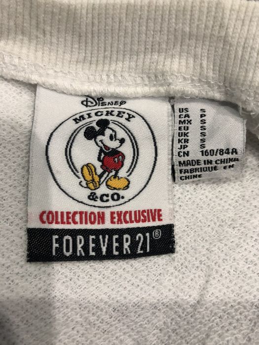 Forever 21 Mickey Mouse Logo Crewneck sweatshirt | Grailed