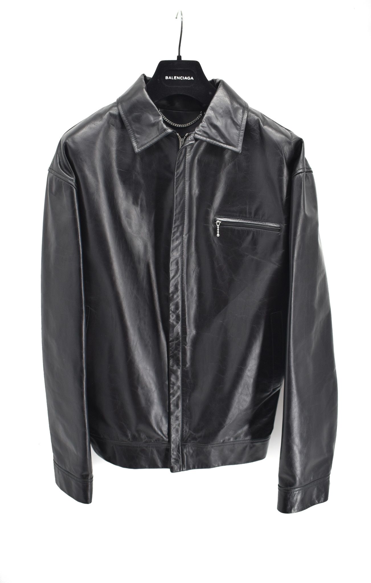 Balenciaga Balenciaga Wobble Leather Jacket | Grailed Balenciaga Balenciaga Wobble Leather Jacket | Grailed