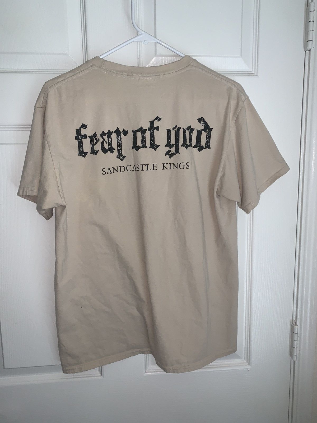 FEAR OF GOD ×Sandcastle kings tシャツL