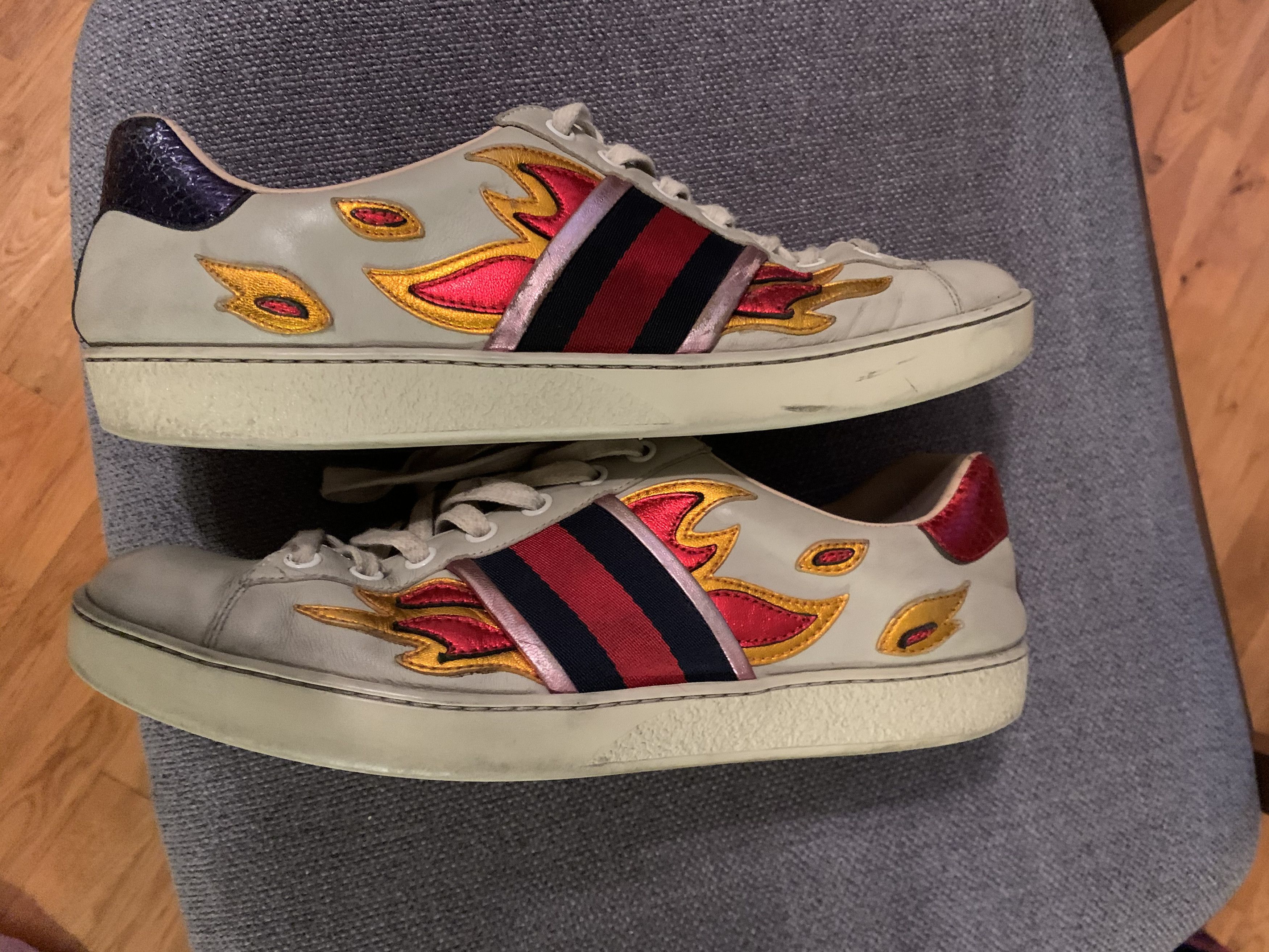 Gucci flame shoes online