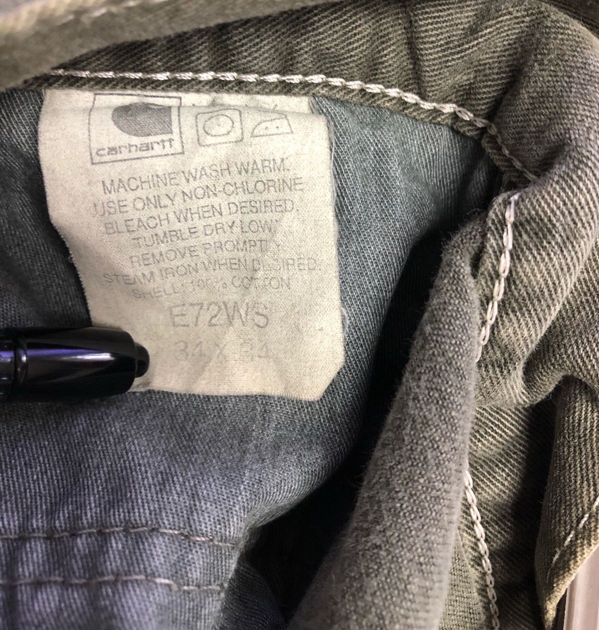 Carhartt × Vintage Vintage Carhatt Workwear Pants Size US 33 - 6 Thumbnail