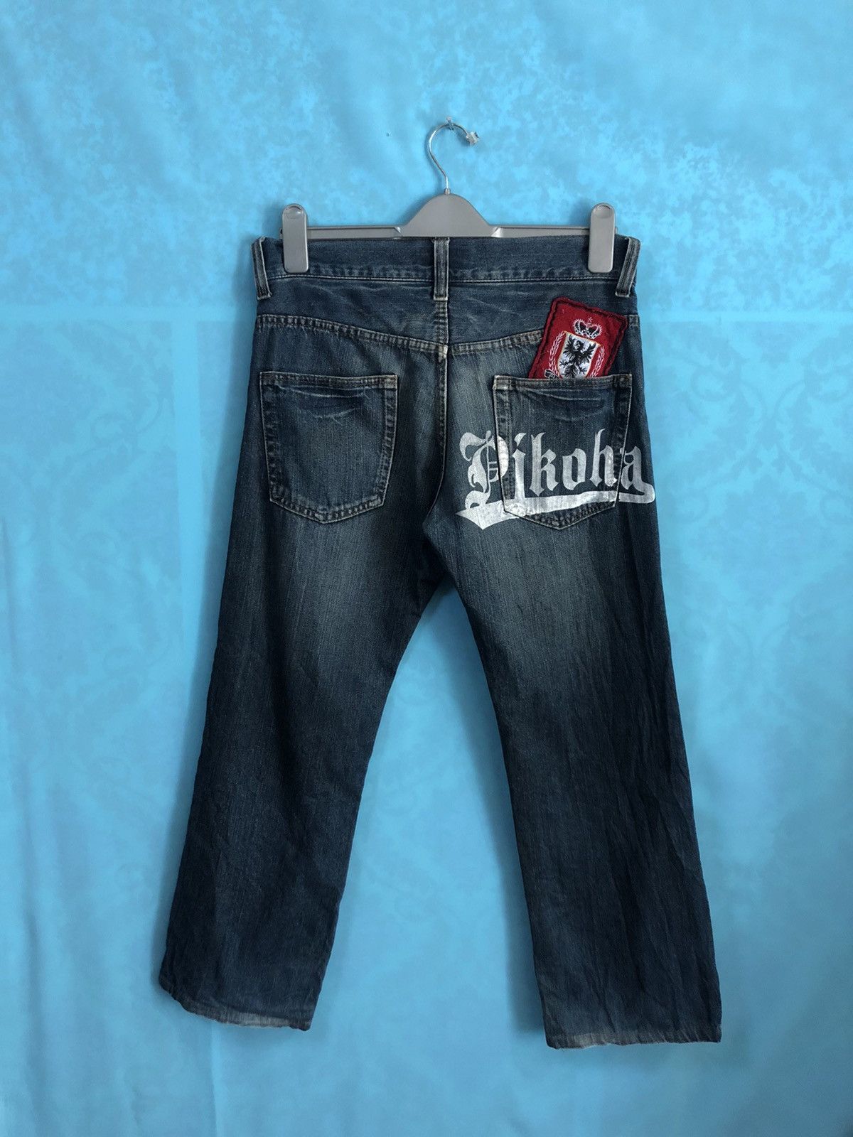 Japanese Brand PIKO PATCHES JEANS HAWAII SIZE 32 Size US 32 / EU 48 - 6 Thumbnail