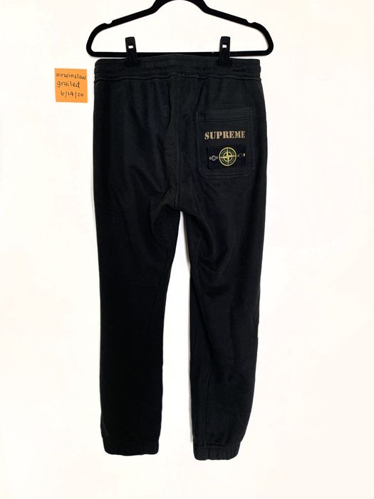 Supreme Stone Island Supreme Sweatpants | Grailed