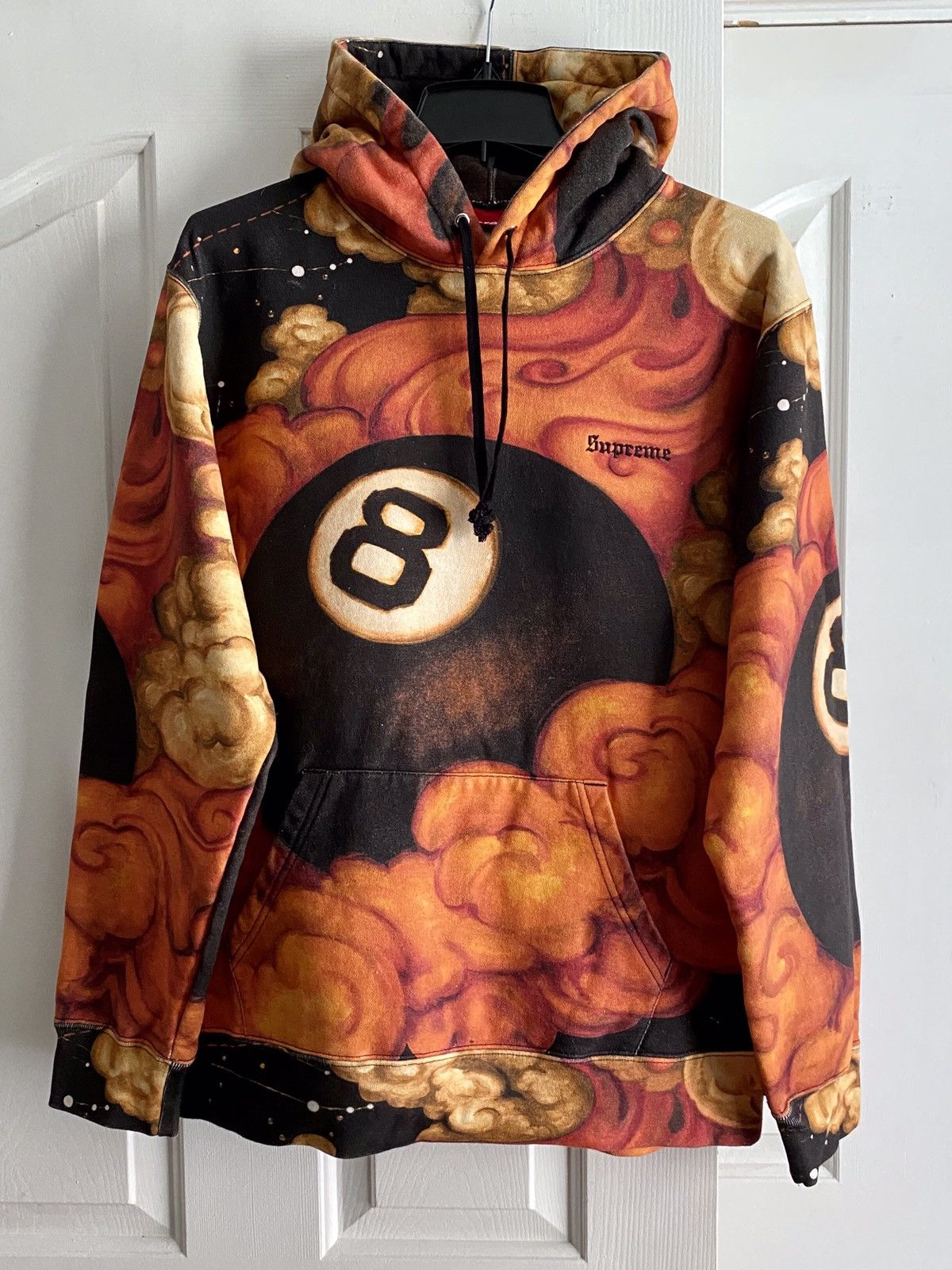 Supreme Martin Wong 8 Ball Hoodie | Grailed