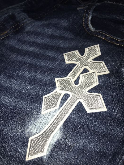 Chrome Hearts Chrome Hearts Inspired Jeans *CUSTOMS* | Grailed