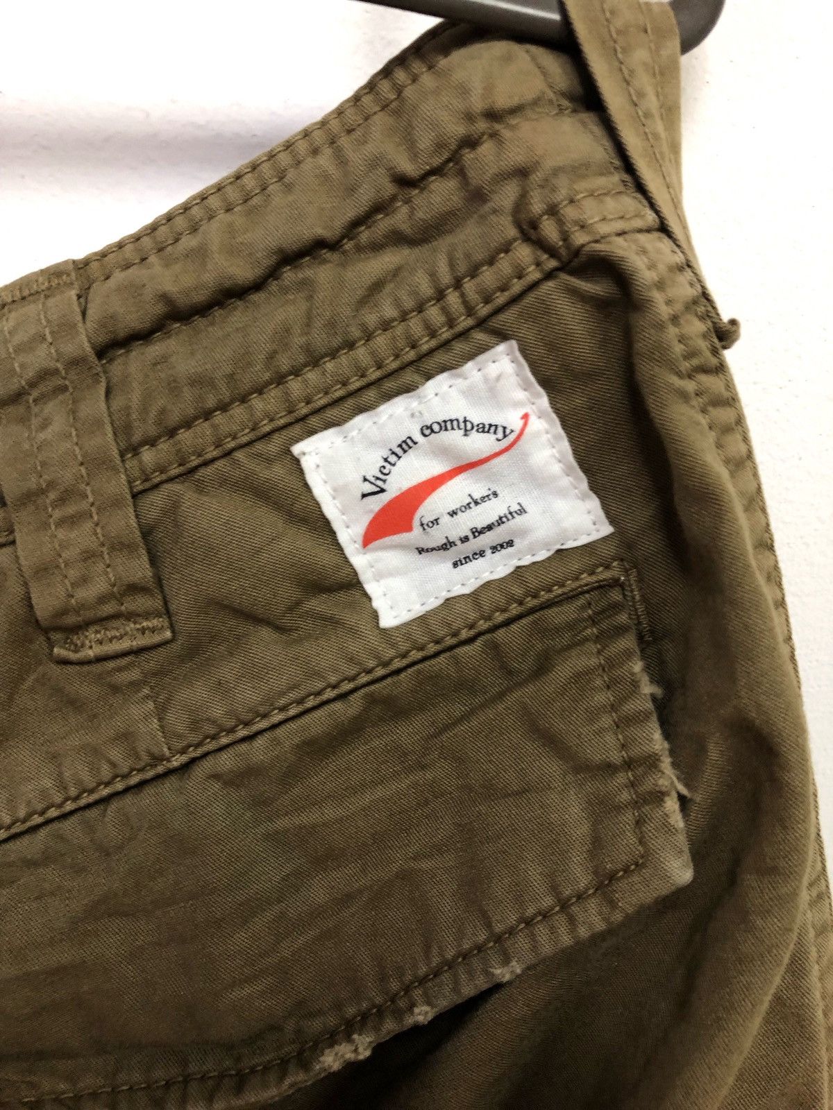 Japanese Brand Victim Japanese Designer Cargo Pants Size US 33 - 6 Thumbnail