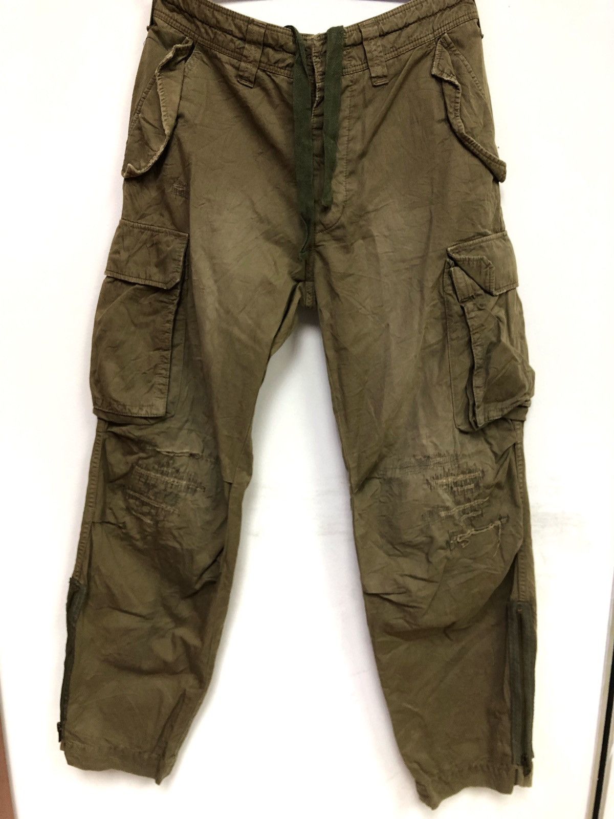 Japanese Brand Victim Japanese Designer Cargo Pants Size US 33 - 1 Thumbnail
