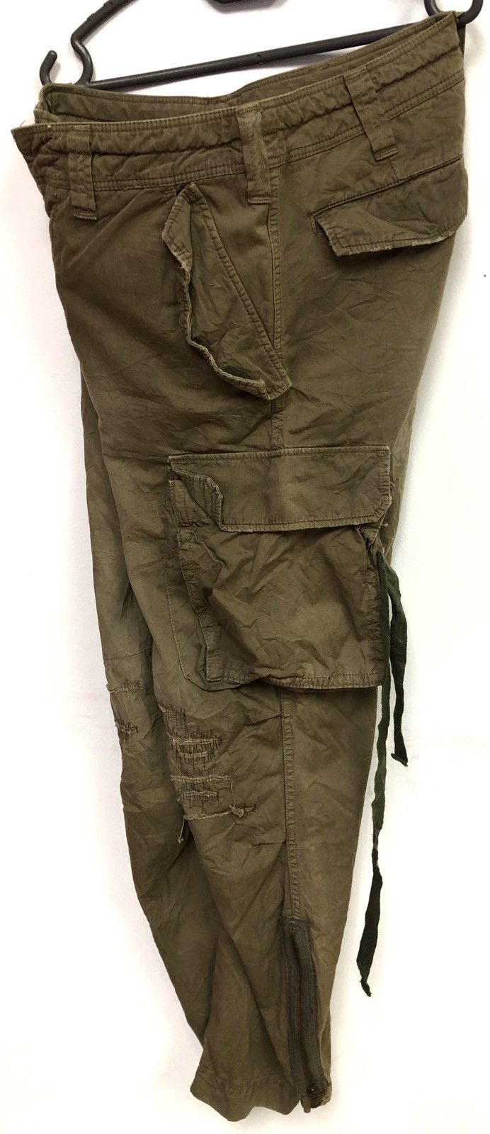 Japanese Brand Victim Japanese Designer Cargo Pants Size US 33 - 11 Thumbnail