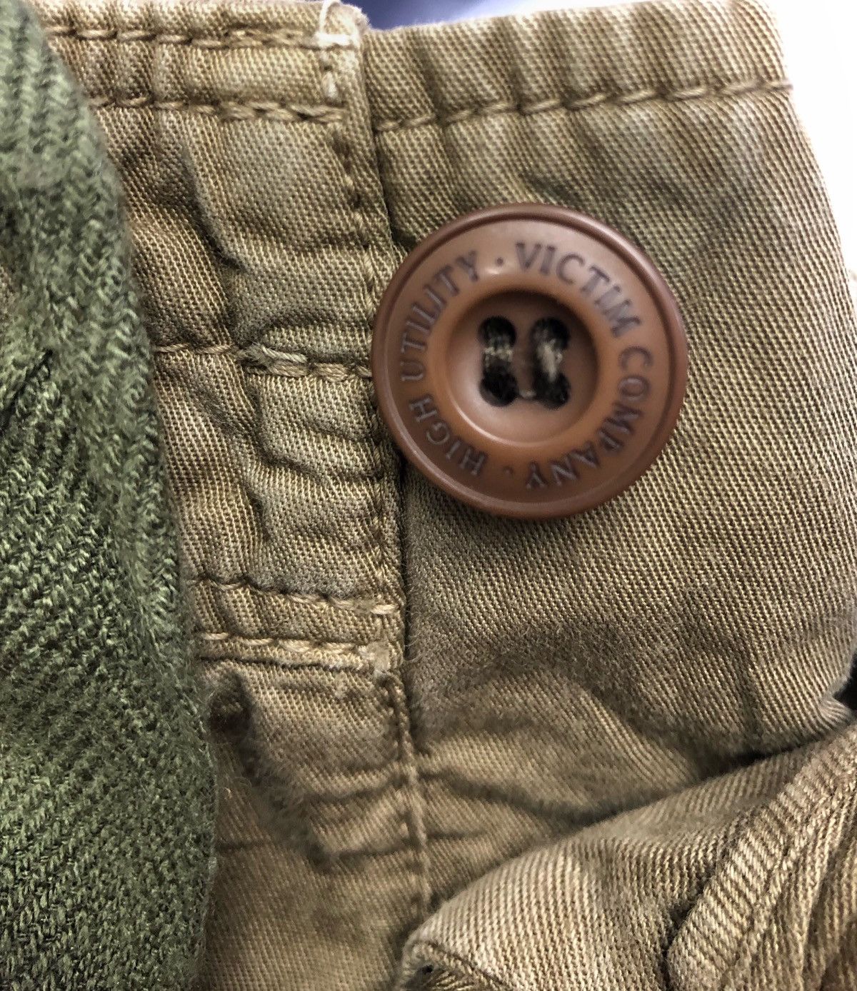 Japanese Brand Victim Japanese Designer Cargo Pants Size US 33 - 8 Thumbnail