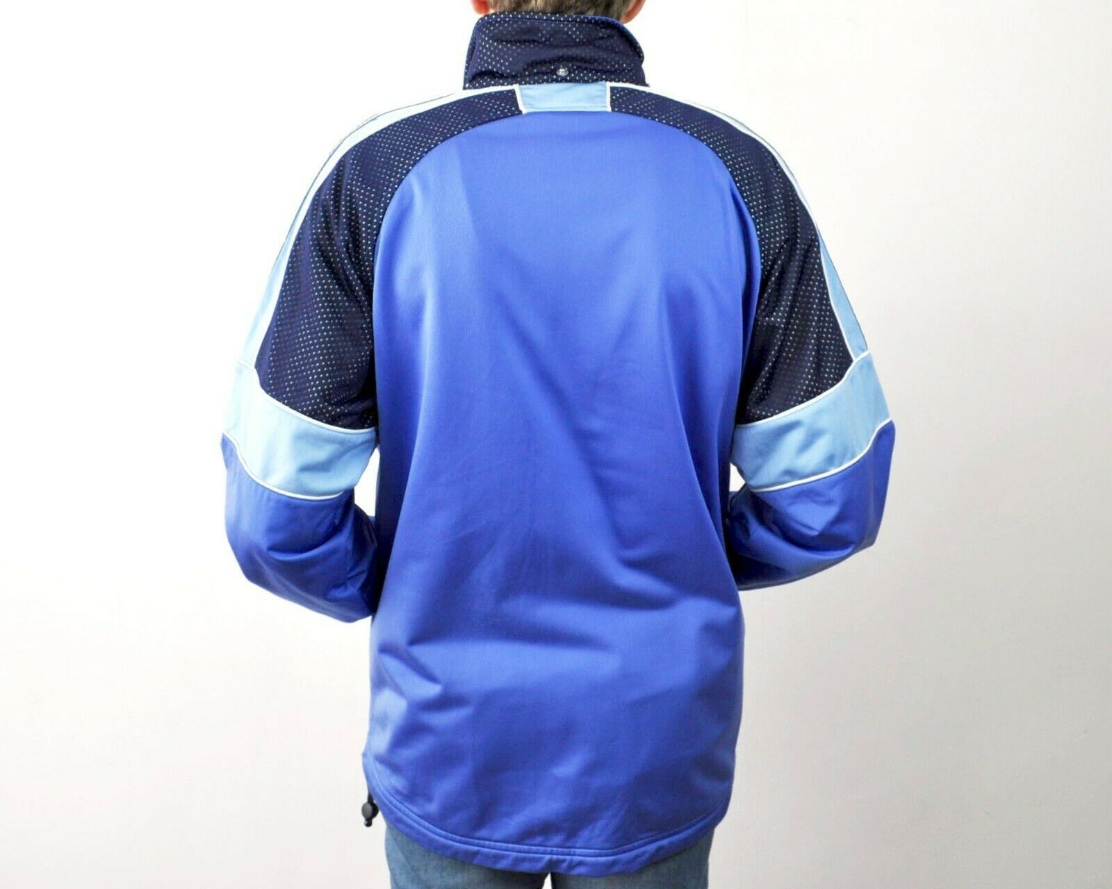 Designer × Vintage VINTAGE Basics Jumper Tracksuit Jacket Blue Sports Casual Size US L / EU 52-54 / 3 - 4 Thumbnail