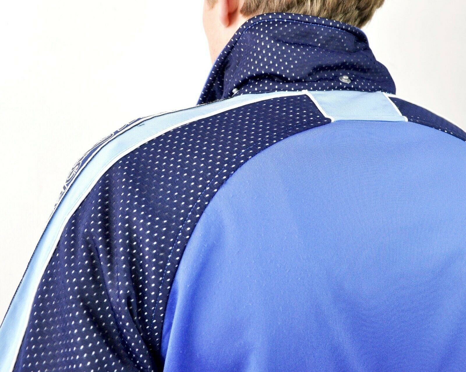Designer × Vintage VINTAGE Basics Jumper Tracksuit Jacket Blue Sports Casual Size US L / EU 52-54 / 3 - 5 Thumbnail