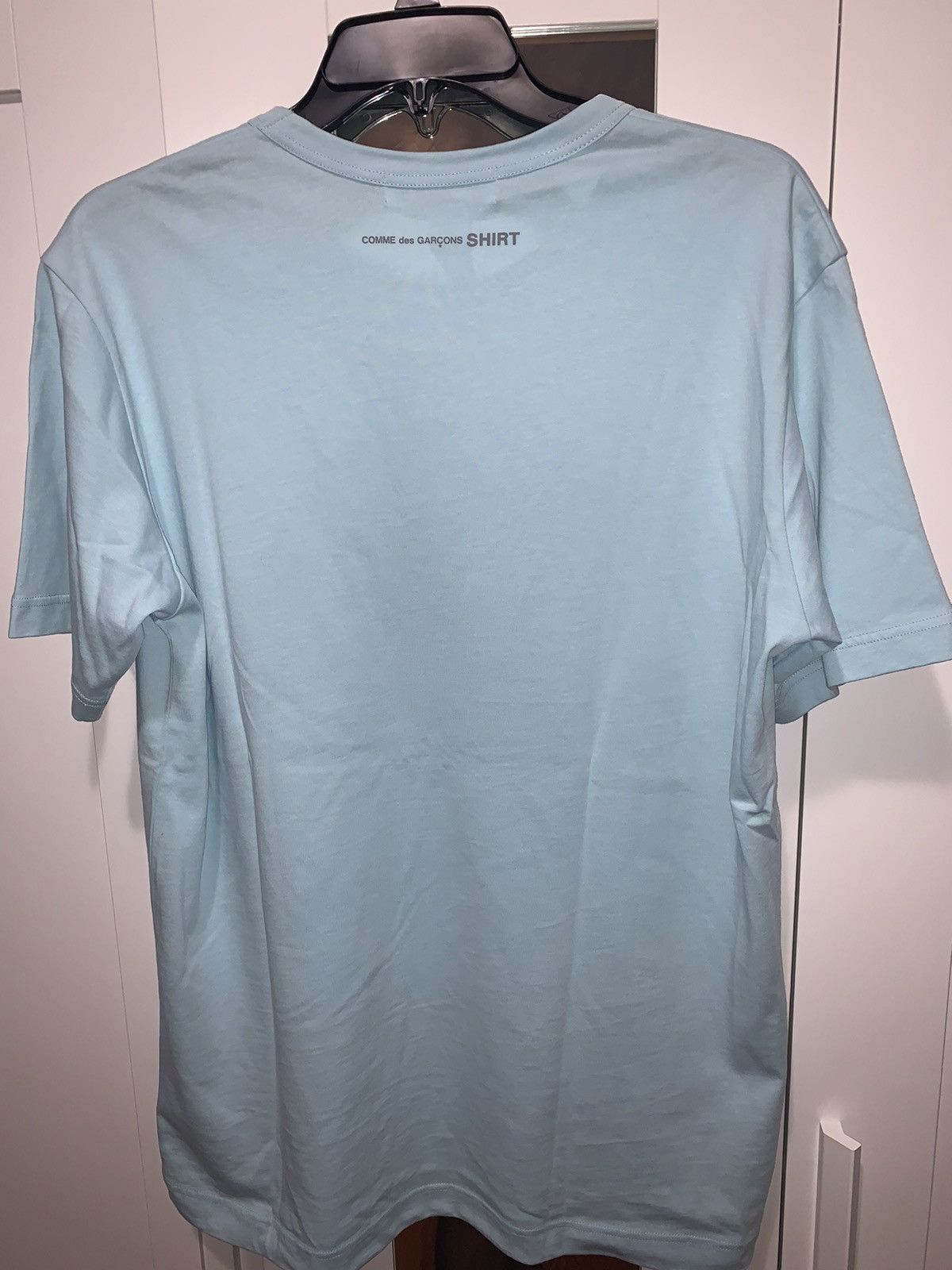 Comme des Garcons SHIRT Comme des Garçon shirt plain baby blue Medium Size US M / EU 48-50 / 2 - 3 Thumbnail