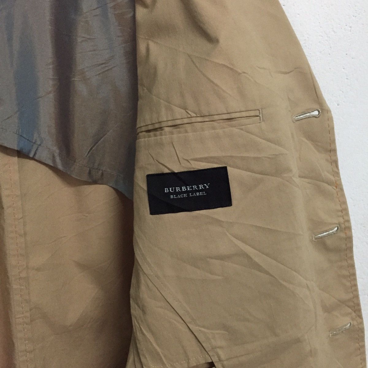Burberry Burberry London Black Label Jacket Coat MADE IN JAPAN Size US L / EU 52-54 / 3 - 15 Thumbnail