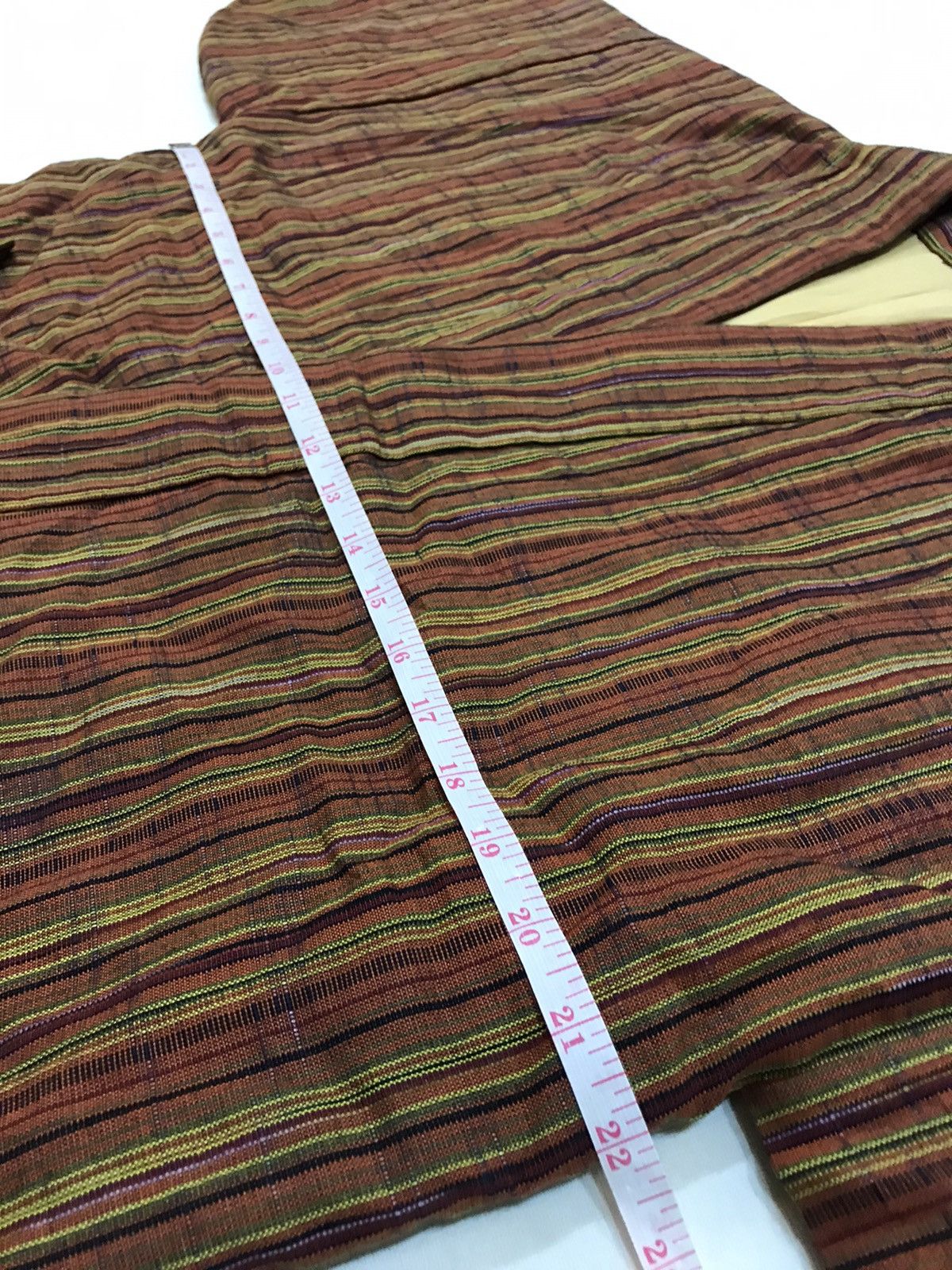 Japanese Brand VINTAGE JAPANESE SHORT KIMONO STRIPED PATTERN Size US M / EU 48-50 / 2 - 4 Thumbnail