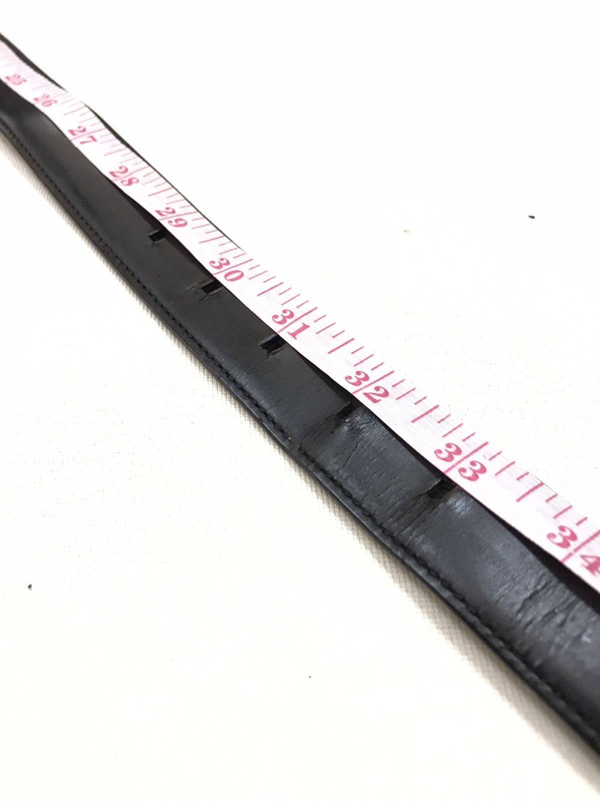 Bvlgari VINTAGE BVLGARI LEATHER BELT Size 38 - 7 Thumbnail