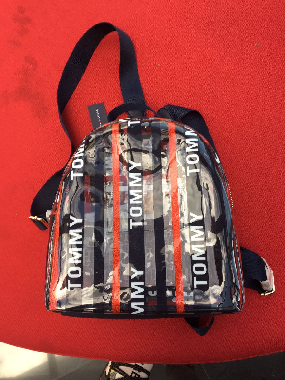 Tommy Hilfiger Tommy Hilfiger Kala Clear Backpack Grailed