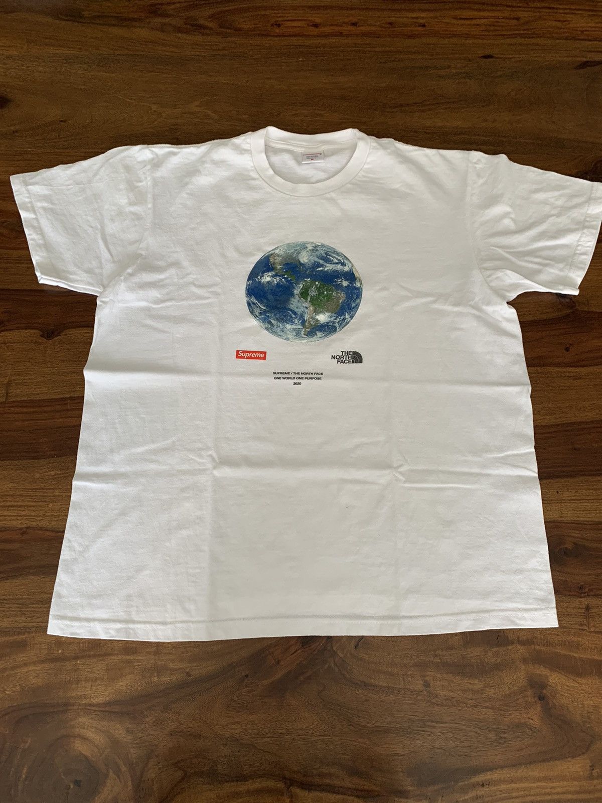Supreme Supreme x The North Face One World Tee | Grailed