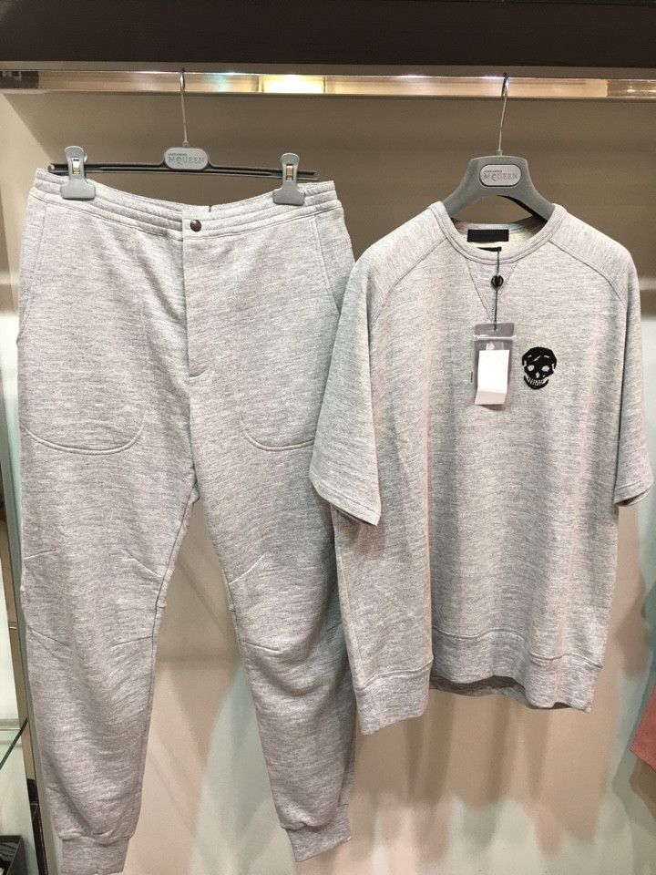 Alexander McQueen Alexander McQueen: Matching Sweatsuit - Crystal Skull 💀 Size US 34 / EU 50 - 1 Thumbnail